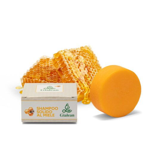 Shampoo solido al miele