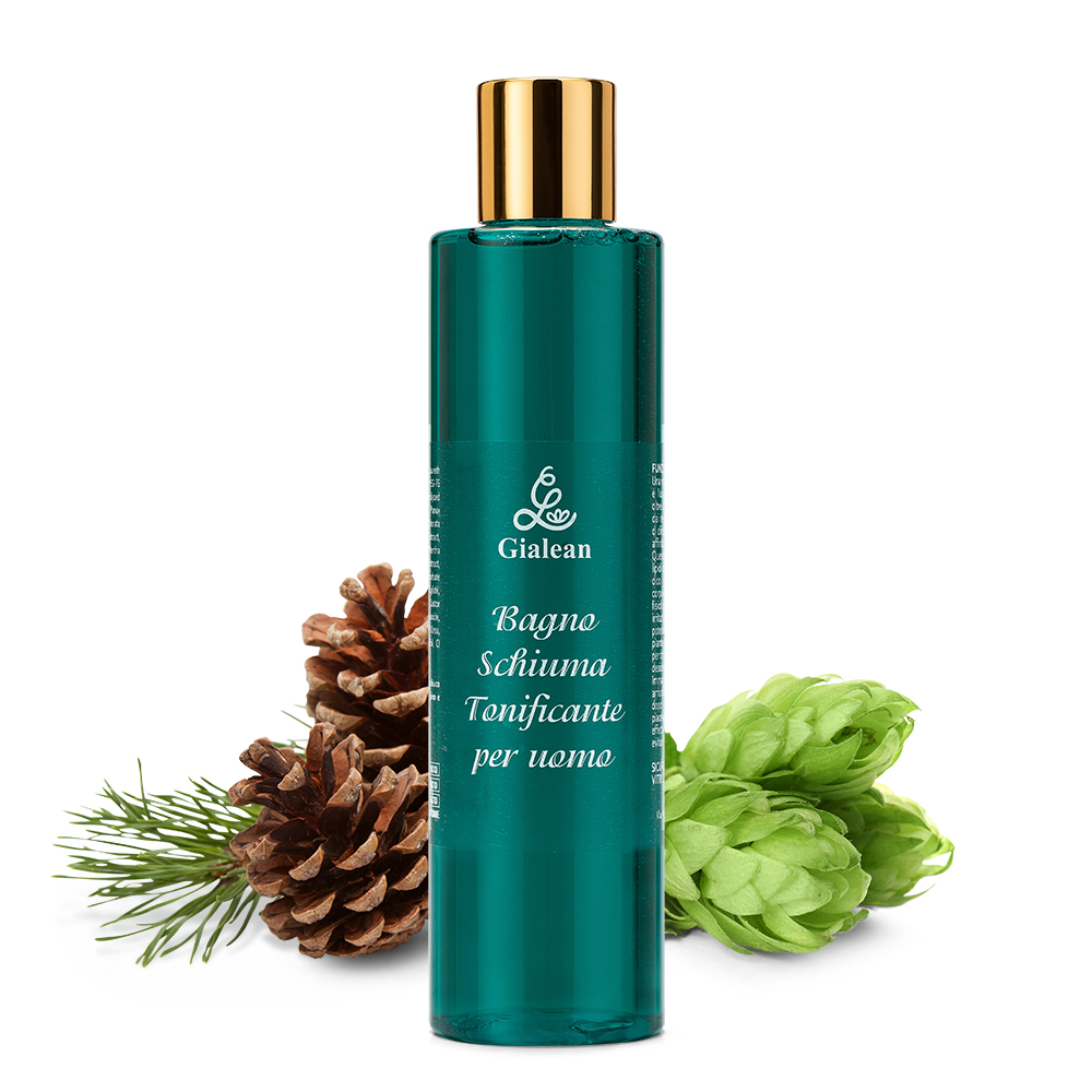 Bagno schiuma tonificante uomo confezione PET