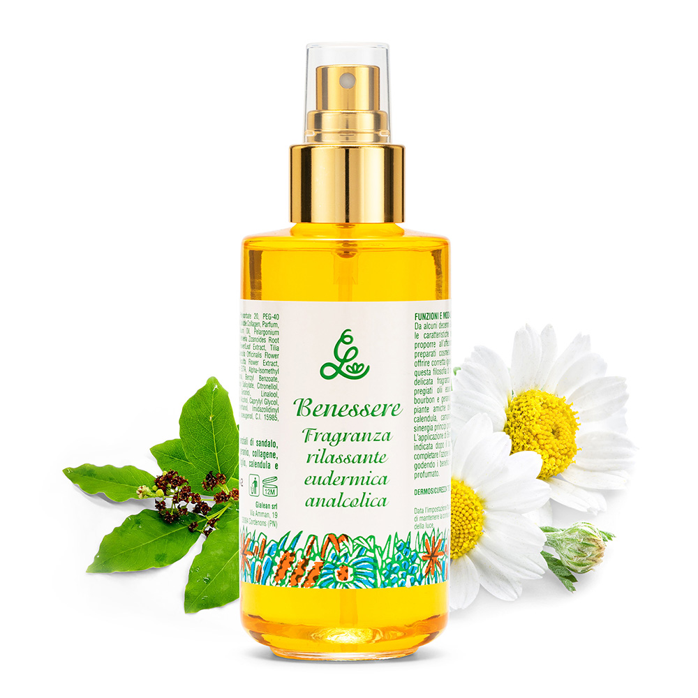 Benessere Fragranza rilassante eudermica analcolica