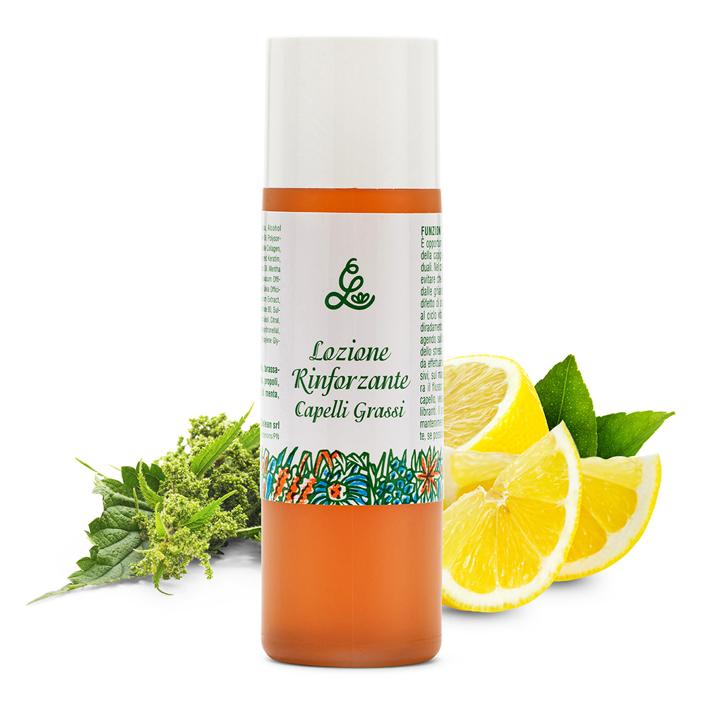 Lozione rinforzante capelli grassi