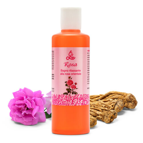 Rosa bagno schiuma rilassante alla rosa orientale